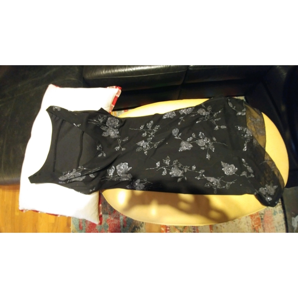 Little Black 'cocktail' dress. Sequined